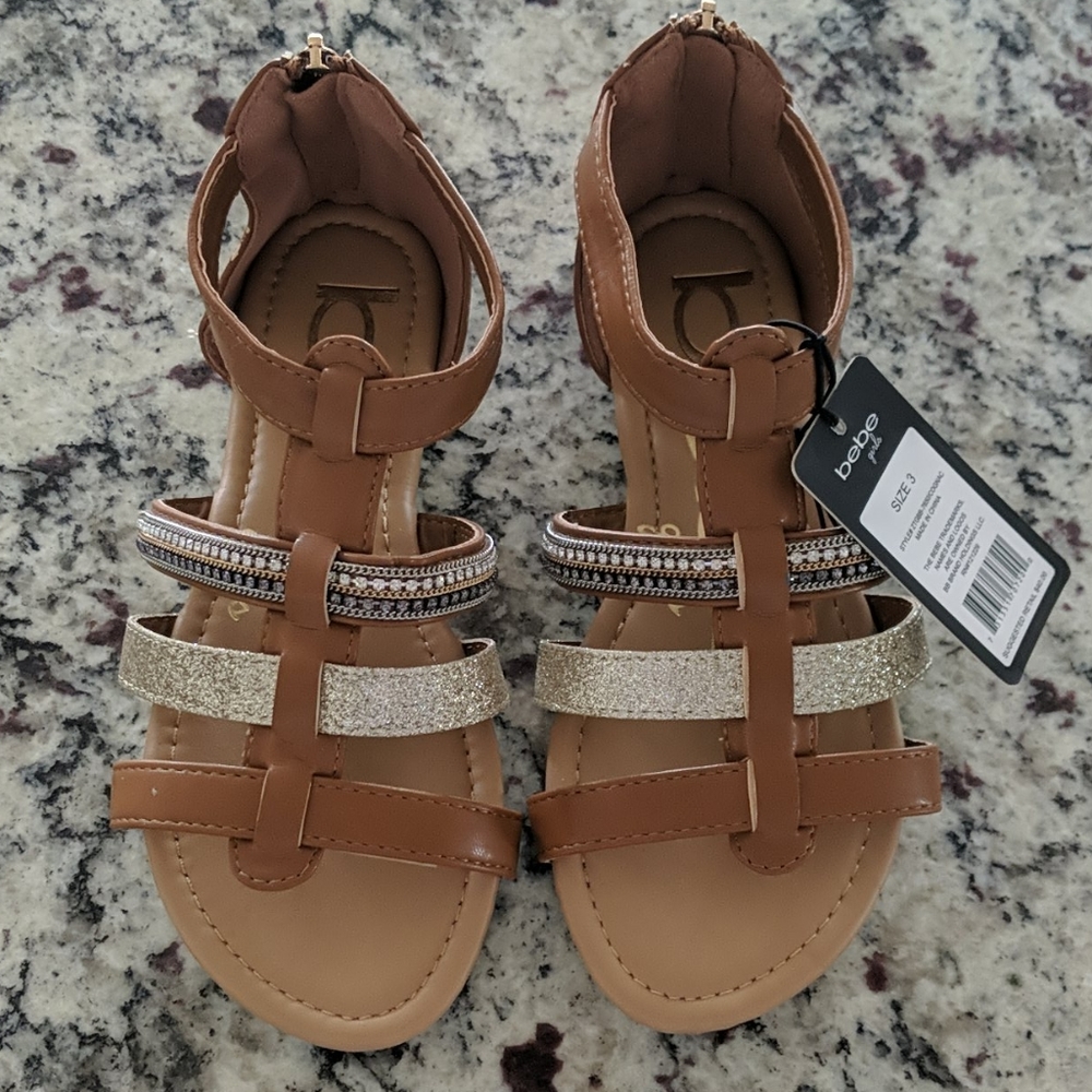 Big Kids Sandels, Size 3! Girls!